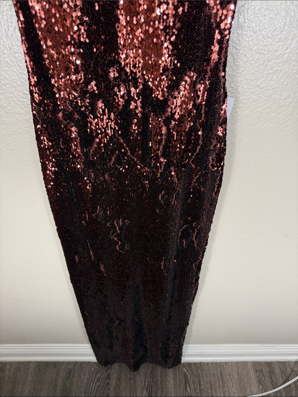 Michael Costello x Revolve Calabria Maxi Dress in Copper - Picture 6 of 9